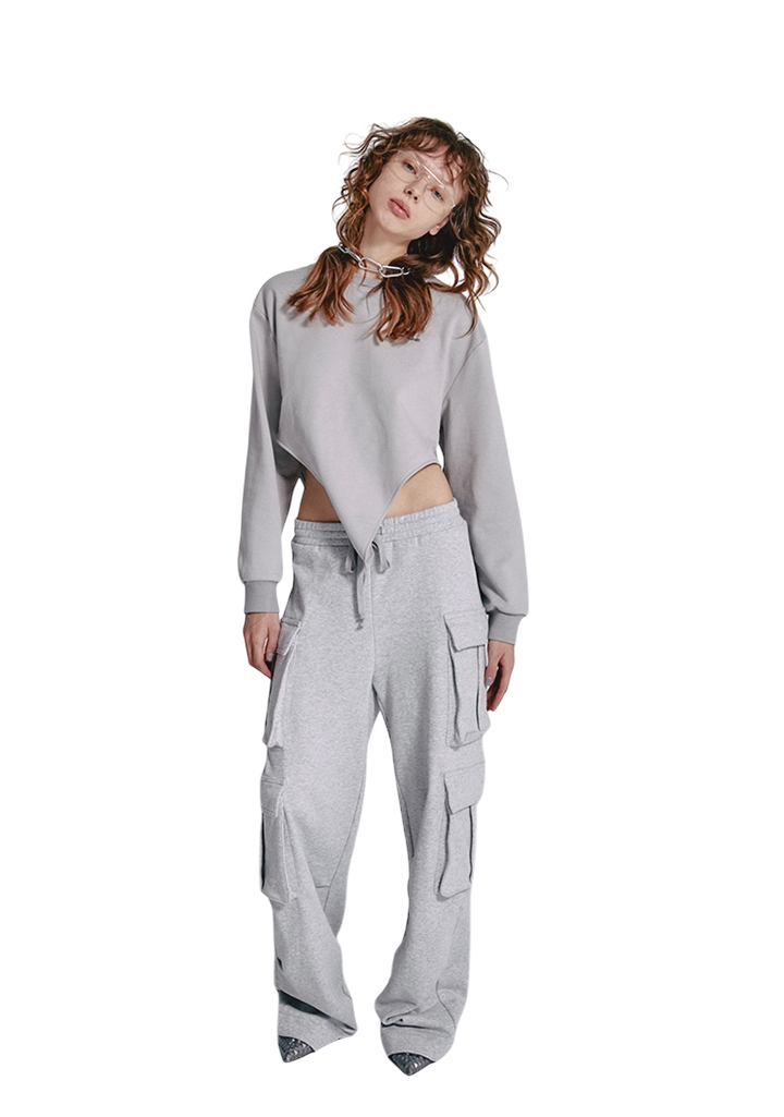 Sweat Cargo Pants GRAY