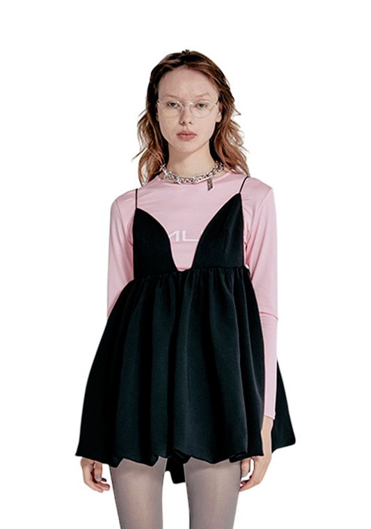 Balloon Tunic BLACK