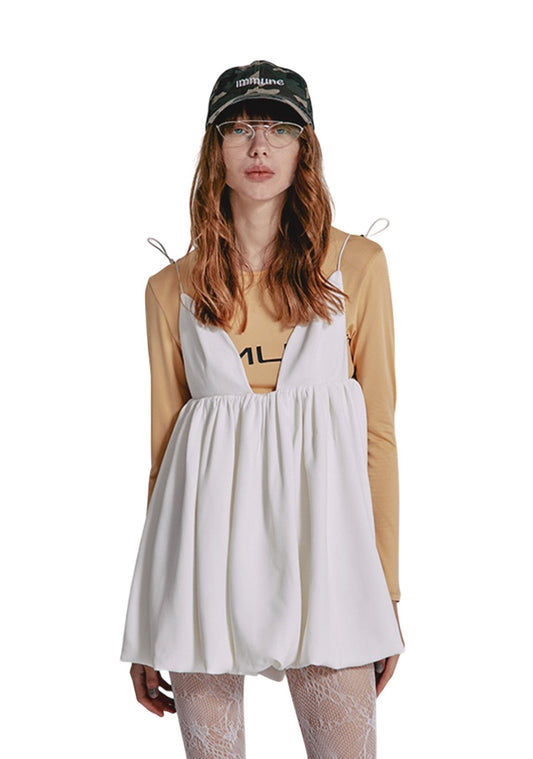 Balloon Tunic WHITE