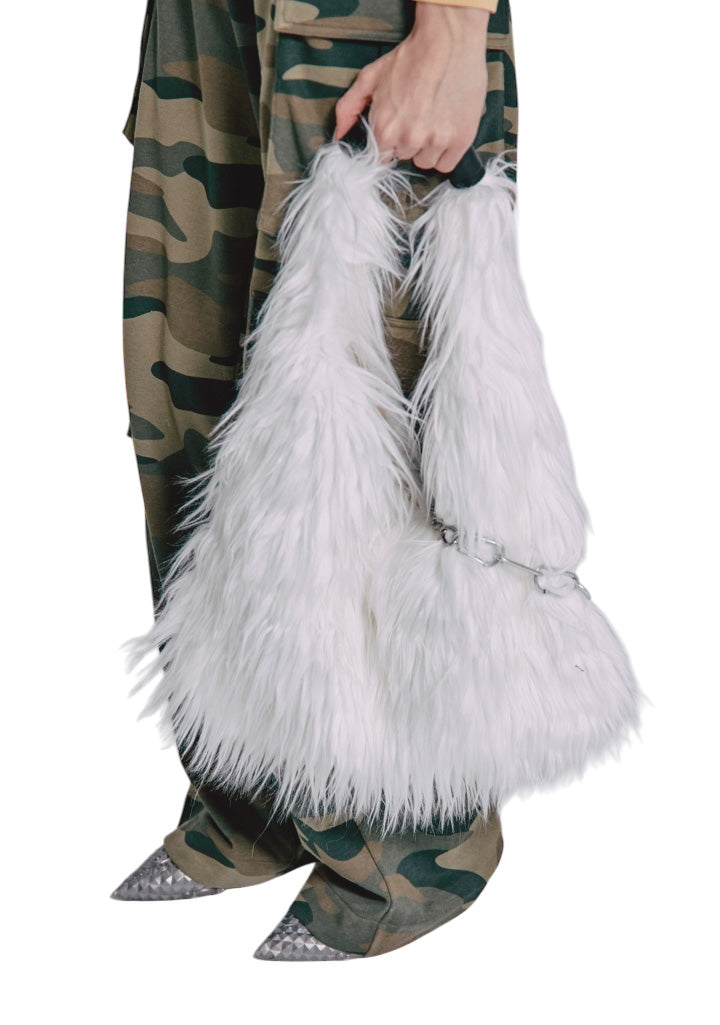 Fur Bag WHITE