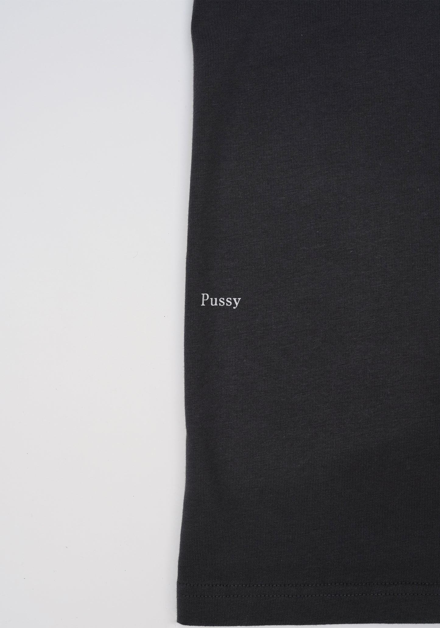 Pussy Cat Tee CHARCOAL